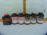 6 Sealed bottles: Hodgdon powder & Blackhorn propellant, 6x$