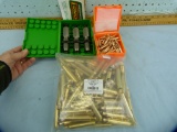 Components: .300 Rem Mag brass, .338 cal bullets, & die set