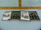 (2) RCBS 3-pc die sets: 9 mm Luger/9x21/9x23, & .460 S&W, 2x$