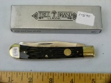 Boker Tree Brand 2-blade knife, jig bone handle, NIB