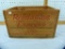 Wooden ammo box, Remington Express 12 ga, 2-3/4