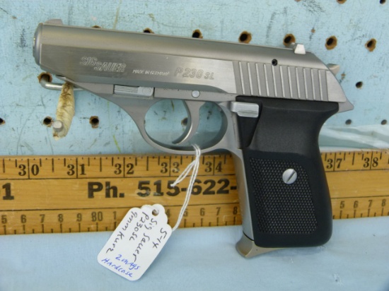 Sig Sauer P230SL SA Pistol, 9 mm Kurz, SN: S062626