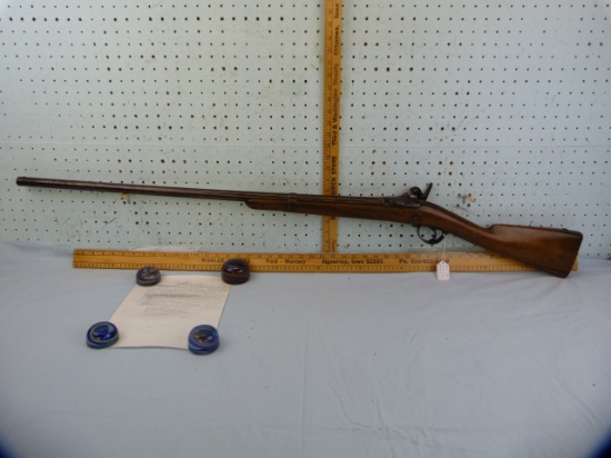 1862+/- Zulu (Snider) breech loader Rifle, big bore "Hunter", SN: 2814 / 1167