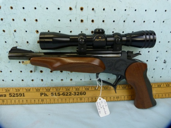 Thompson Center Contender hand gun, .22 LR, SN: 364059