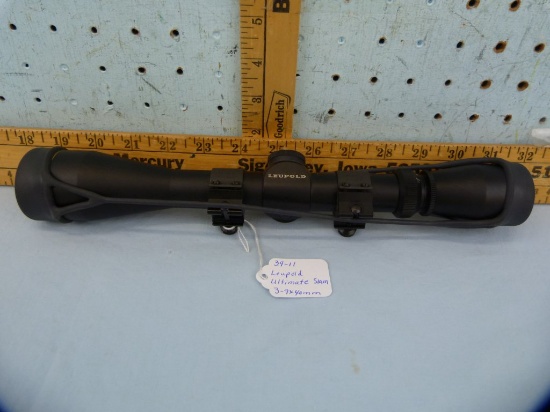 Leupold Ultimate Slam 3-9x40mm scope with rings