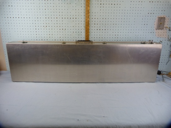 Impact Case Co (ICC) aluminum 2 gun case w/security rod