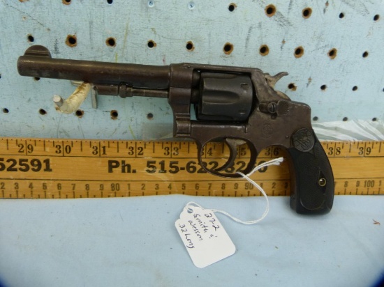 Smith & Wesson Revolver, .32 Long, used condition, SN:  46244