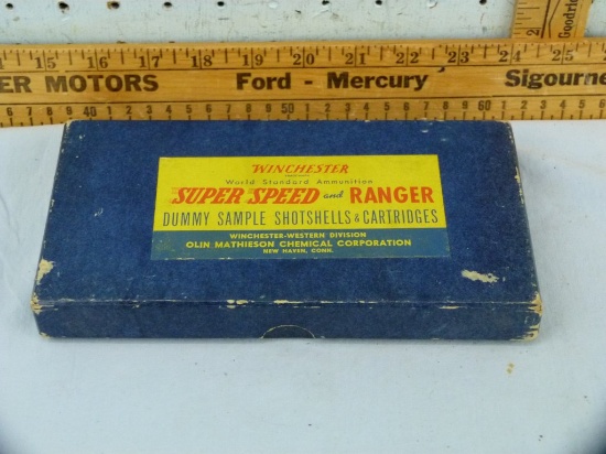Winchester Super Speed & Ranger dummy sample shotshells/cartridges