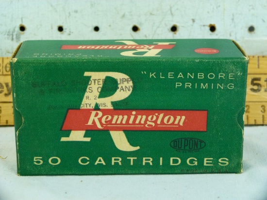 Ammo: box/50 Remington .22 Jet, 0122
