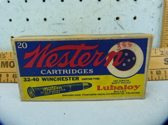 Ammo: box/20 Western .32-40 Win, 3240