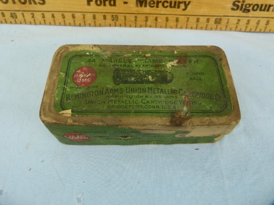Ammo: box/49 Remington UMC .44 Marble "Game Getter"