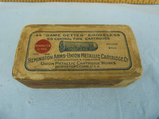 Ammo: box/50 Remington UMC .44 "Game Getter"