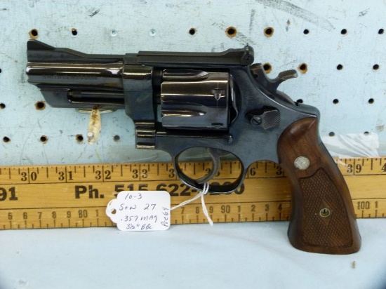 Smith & Wesson 27 Revolver, .357 Magnum, SN: S197429