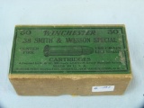 Ammo: box/50 Winchester .38 S&W Special, Centerfire