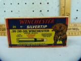 Ammo: box/20 Winchester Silvertip .30 (30-30) Winchester