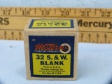 Ammo: box/50 Western .32 S&W Blank, 32BLIP