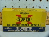 Ammo: box/20 Western SuperX .32 Win Special Silvertip, 32WS3