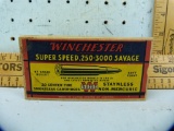 Ammo: box/20 Winchester Super Speed .250-3000 Savage