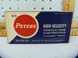 Ammo: box/20 Peters High Velocity .300 Savage, 3021