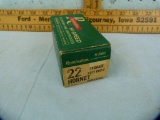 Ammo: box/50 Remington .22 Hornet, 0222