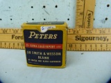 Box/50 Peters 38 S&W Blanks, No. 3894