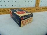 Ammo: box/50 Peters 25-20 Win, 2552