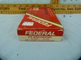 Ammo: box/20 Federal .270 Winnchester, 130 gr, + 2 extra