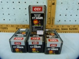 Ammo: 4 boxes/50 CCI 17 HMR Speer TNT, 4x$