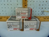 Ammo: 3 boxes/25 Aguila 20 ga, 2-3/4