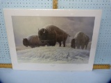 Mark Perry signed print, 