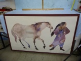 Carol Grigg signed in the plate lithograph print