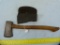 Marble's USA No. 9 axe w/sheath, small stamp