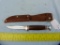 Ka-bar 1226 knife w/leather sheath, Japan