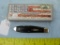 Case XX USA TB21028 black teardrop knife w/box