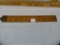 Winchester folding rule w/brass trim, 9518, 24