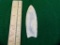 Artifact: Agate Basin-type blade, 3-3/4