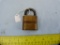Winchester USA brass padlock, no key, 2-7/8