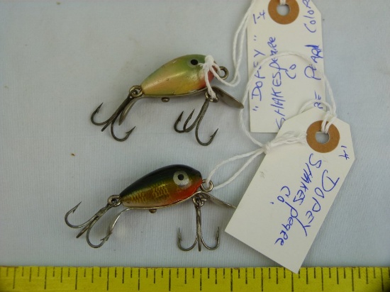 2 Fishing lures: Shakespeare Dopey, 2x$