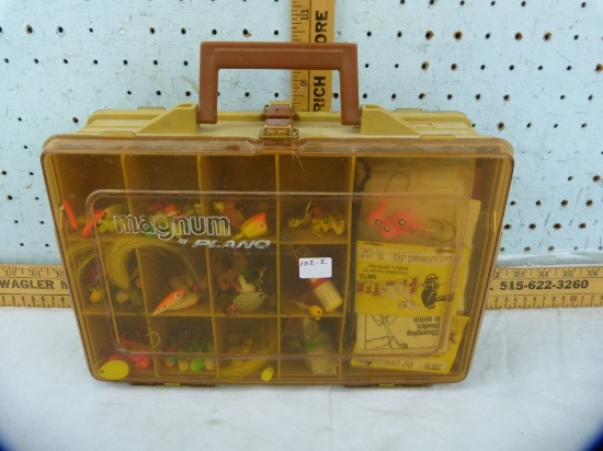 Magnum Plano tackle box with fishing lures