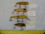 4 Fishing lures, various brands, 4x$