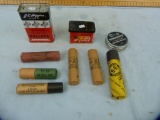 9 Pkg. Pellets: 3 tins & 6 tubes, various makers