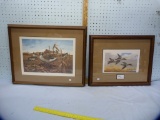 2 Framed prints, Ducks Unlimited
