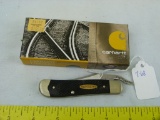 Case XX USA Carhartt black russlock knife w/box