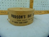 Hudson's Bay Co Fur Sales, New York, paper tape roll