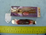 Case XX USA 6254 barnboard bone trapper knife w/box