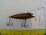 Fishing lure: South Bend Fish-Oreno, copper color