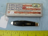 Case XX USA TB21028 black teardrop knife w/box