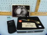 Buck USA 112 lockback knife, Hoyt H. Buck Founder - 1902