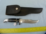 Buck USA knife w/leather sheath