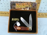 Marble's USA 100 Years 95113 2-blade folding knife w/box